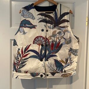 Tory Burch Multicolor Floral Vest